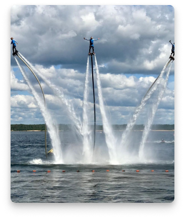 fly-boarding