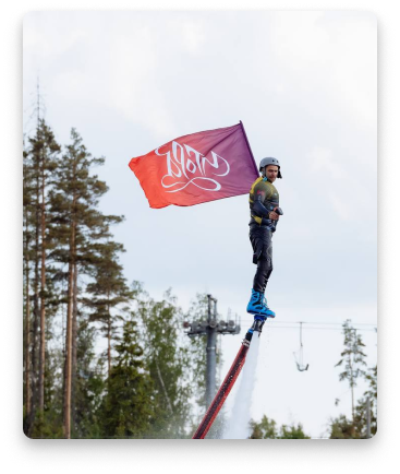 fly-boarding