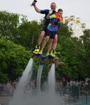 fly-boarding